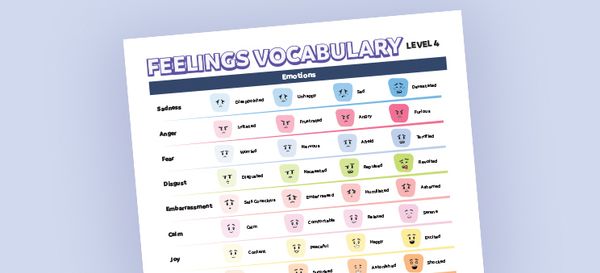 Feelings Vocabulary