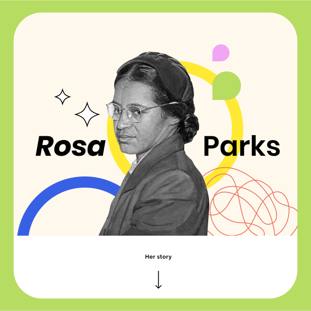 herstory rosa parks story header image