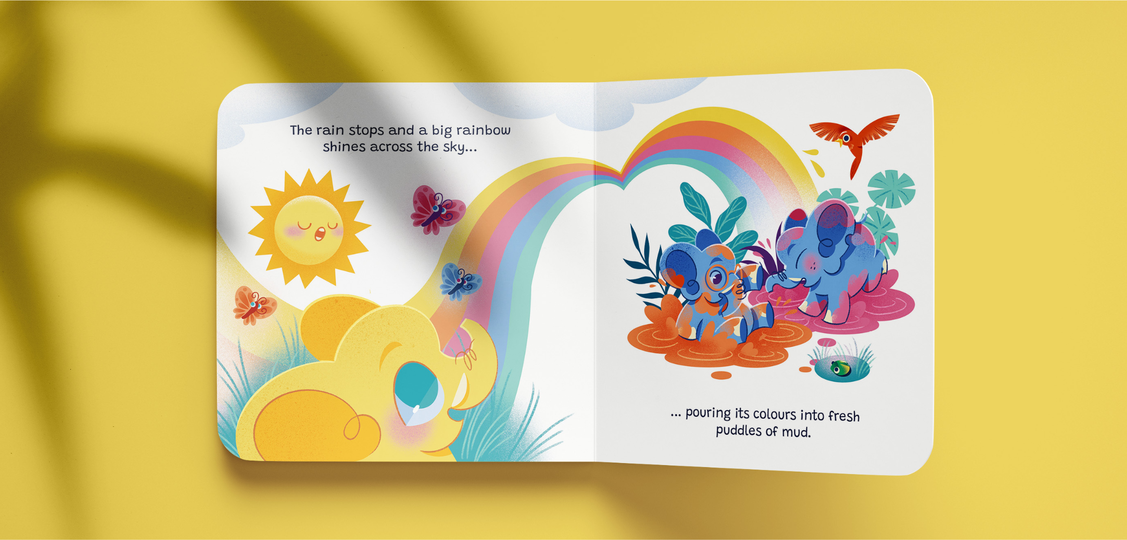 melon children picture book hardbook ending mockup