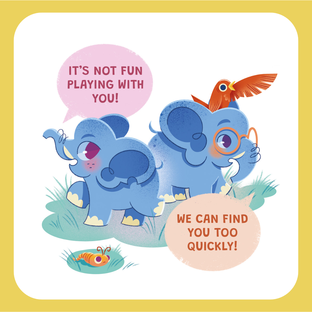 melon children picture book blue elephants