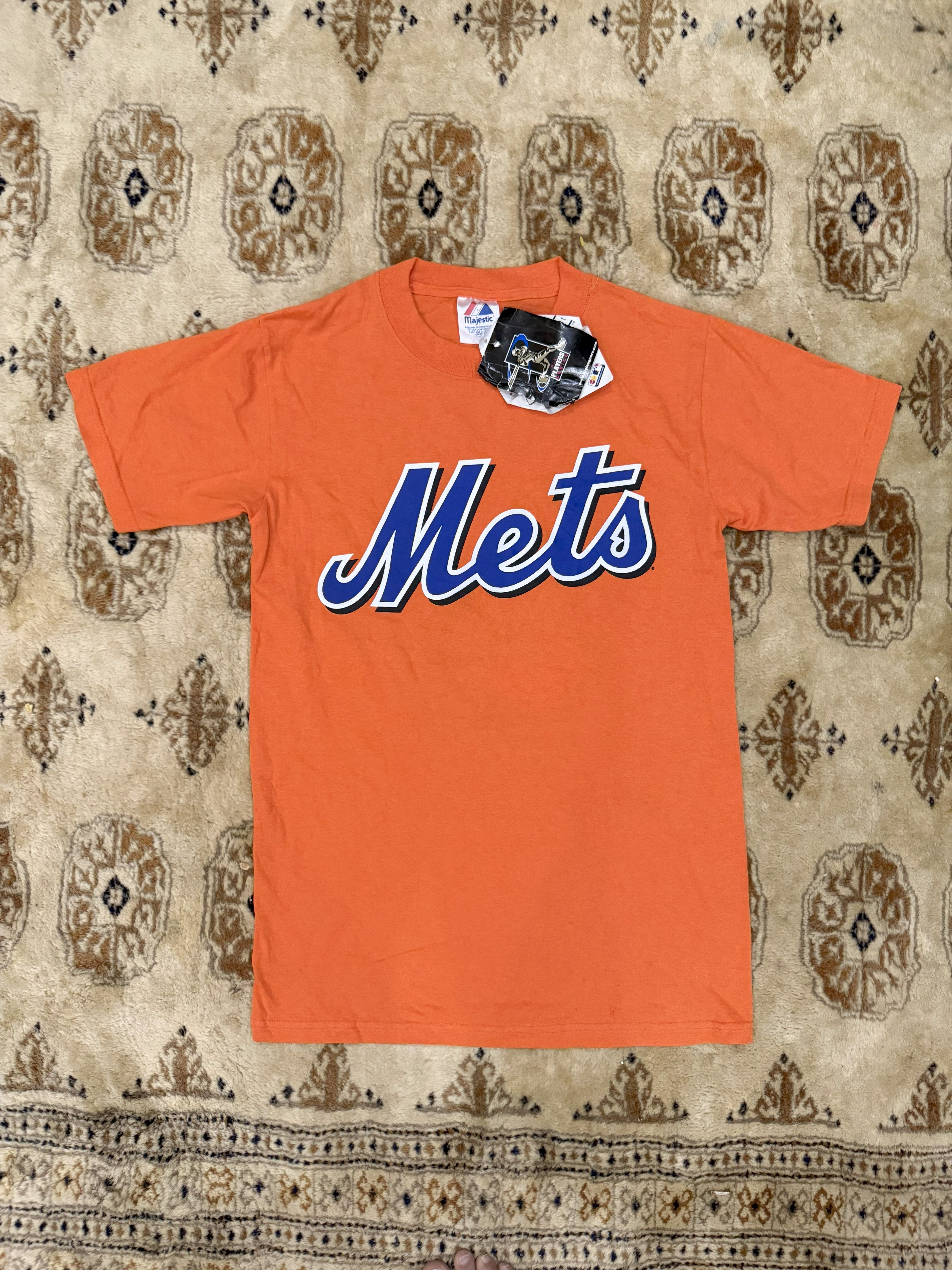 Official New York Mets Orange T-Shirt (S)