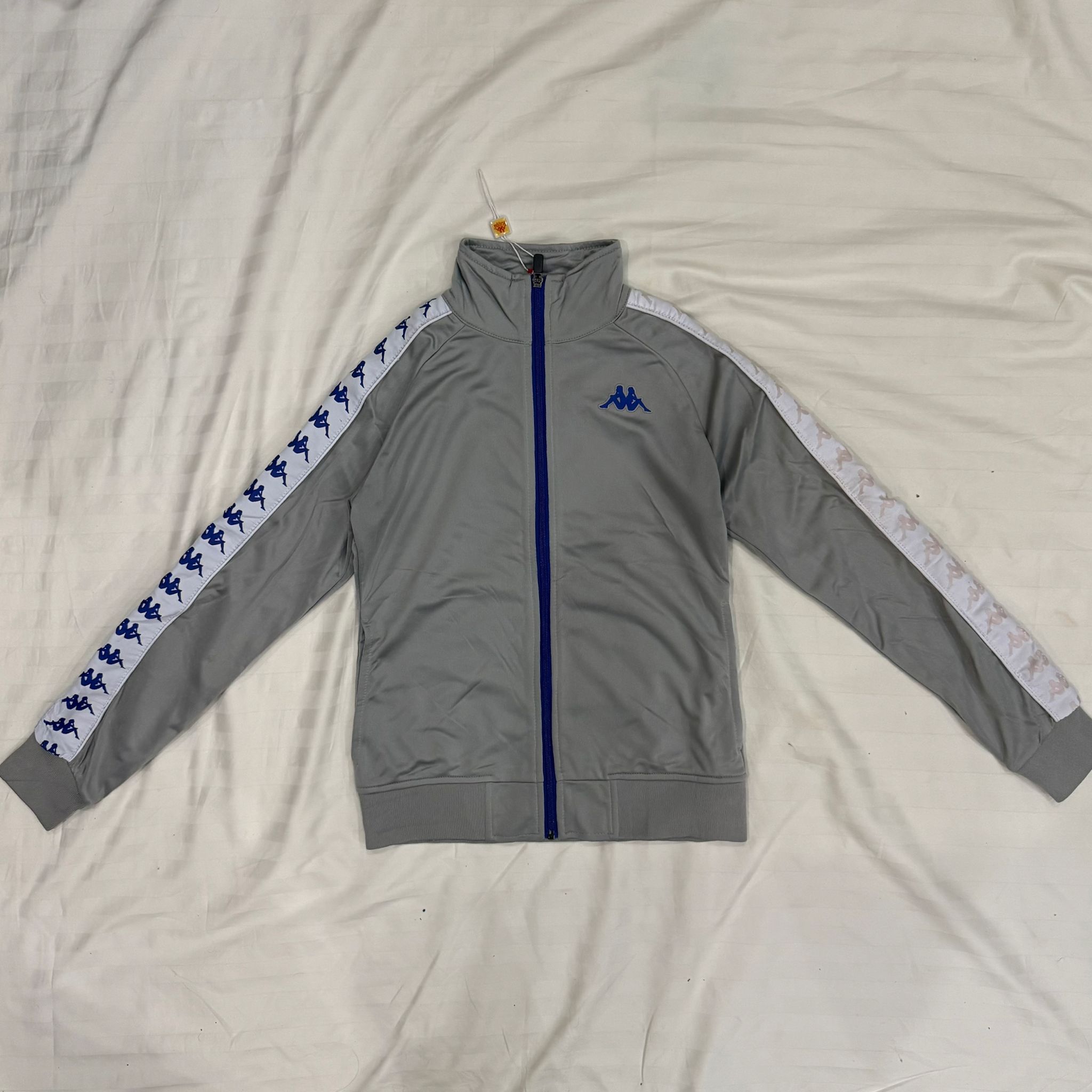 Kappa 222 Banda Gray Track Jacket - Size XS