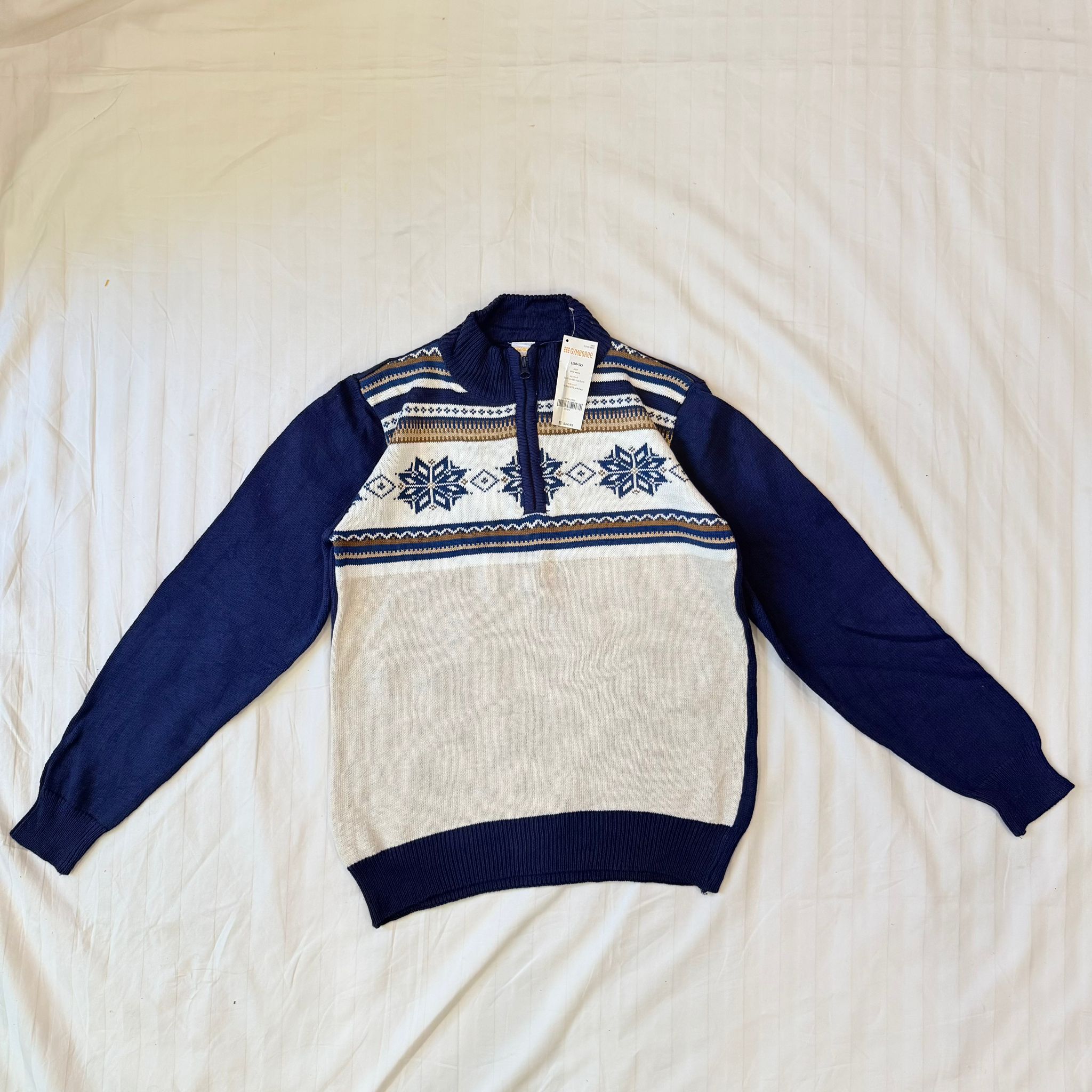 Nordic Nightfall Quarter-Zip Size: XS (fits like a kids’ L 10–12; adult petite XS)