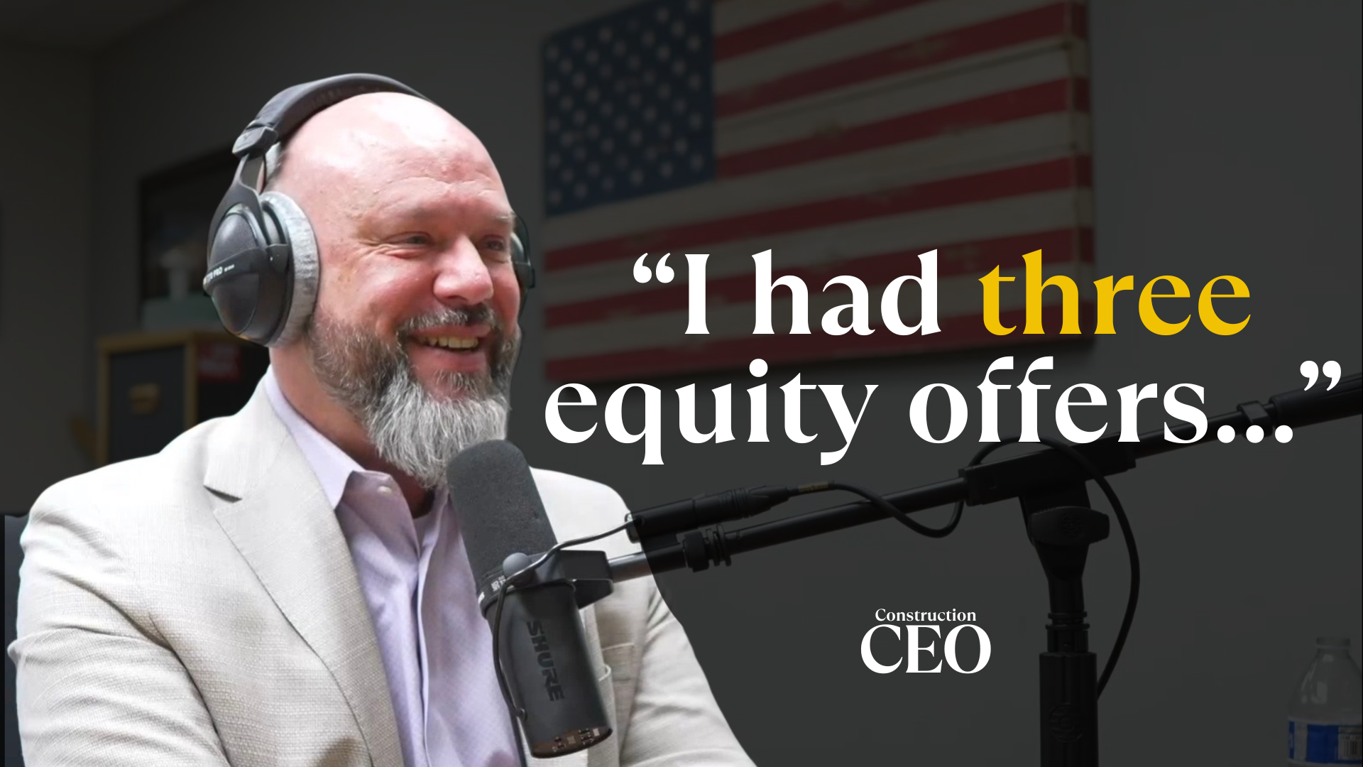 He Turned Down Equity to Run A Glazing Company