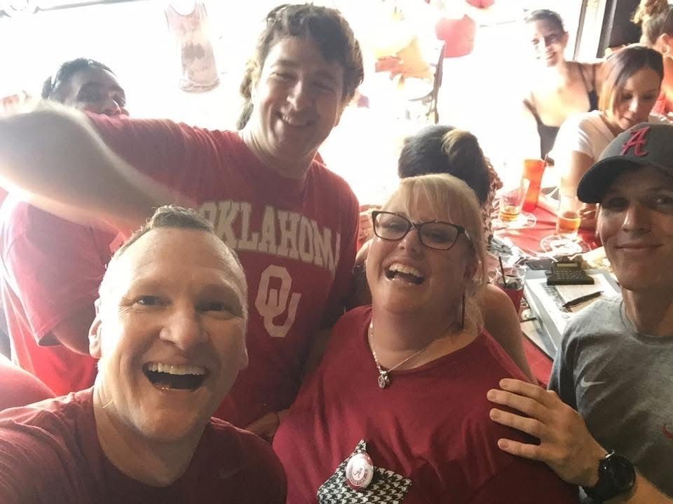 San Diego Bama Fans watch party photo from the 2023 season