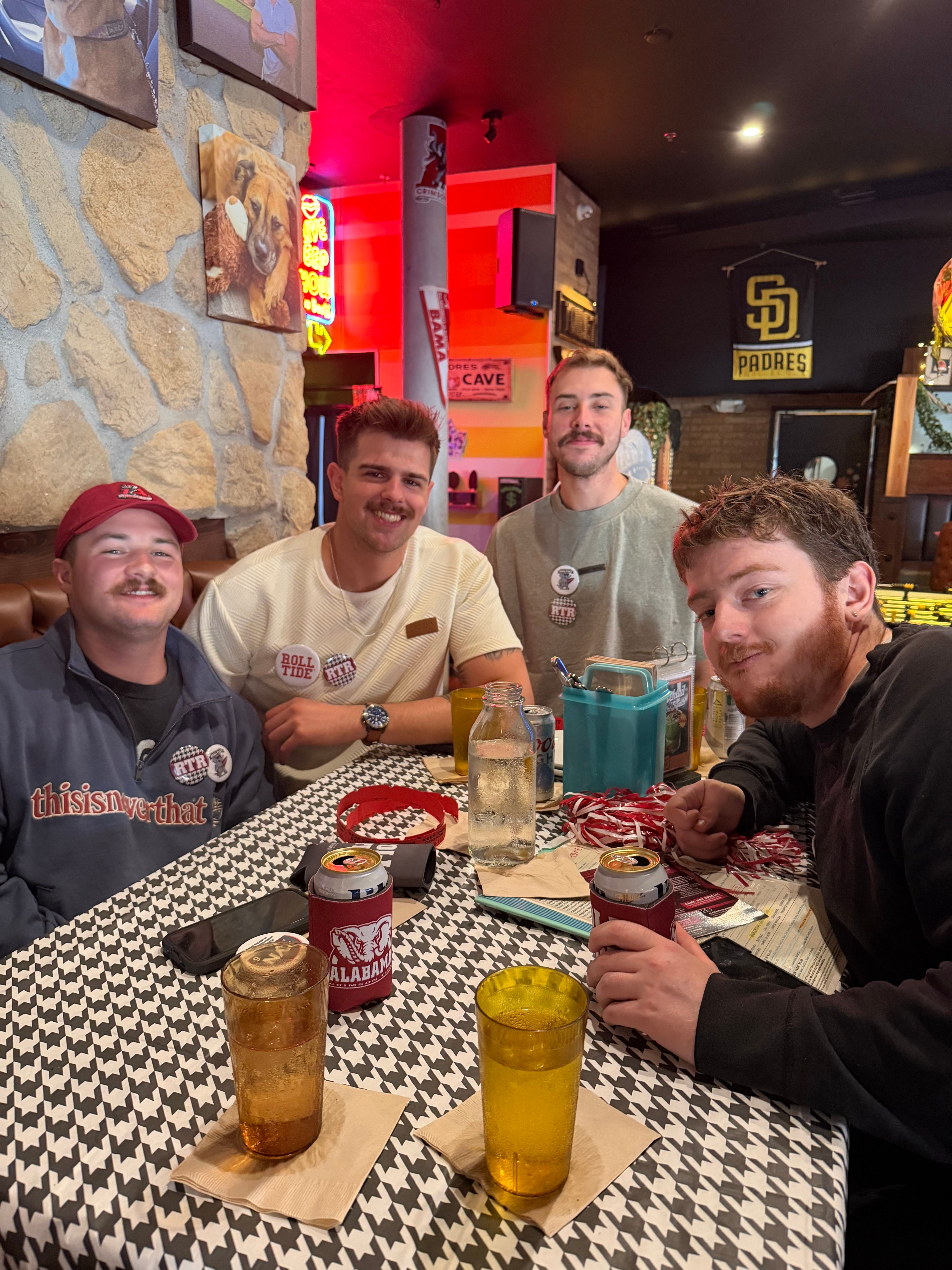 San Diego Bama Fans watch party photo from the 2025 season