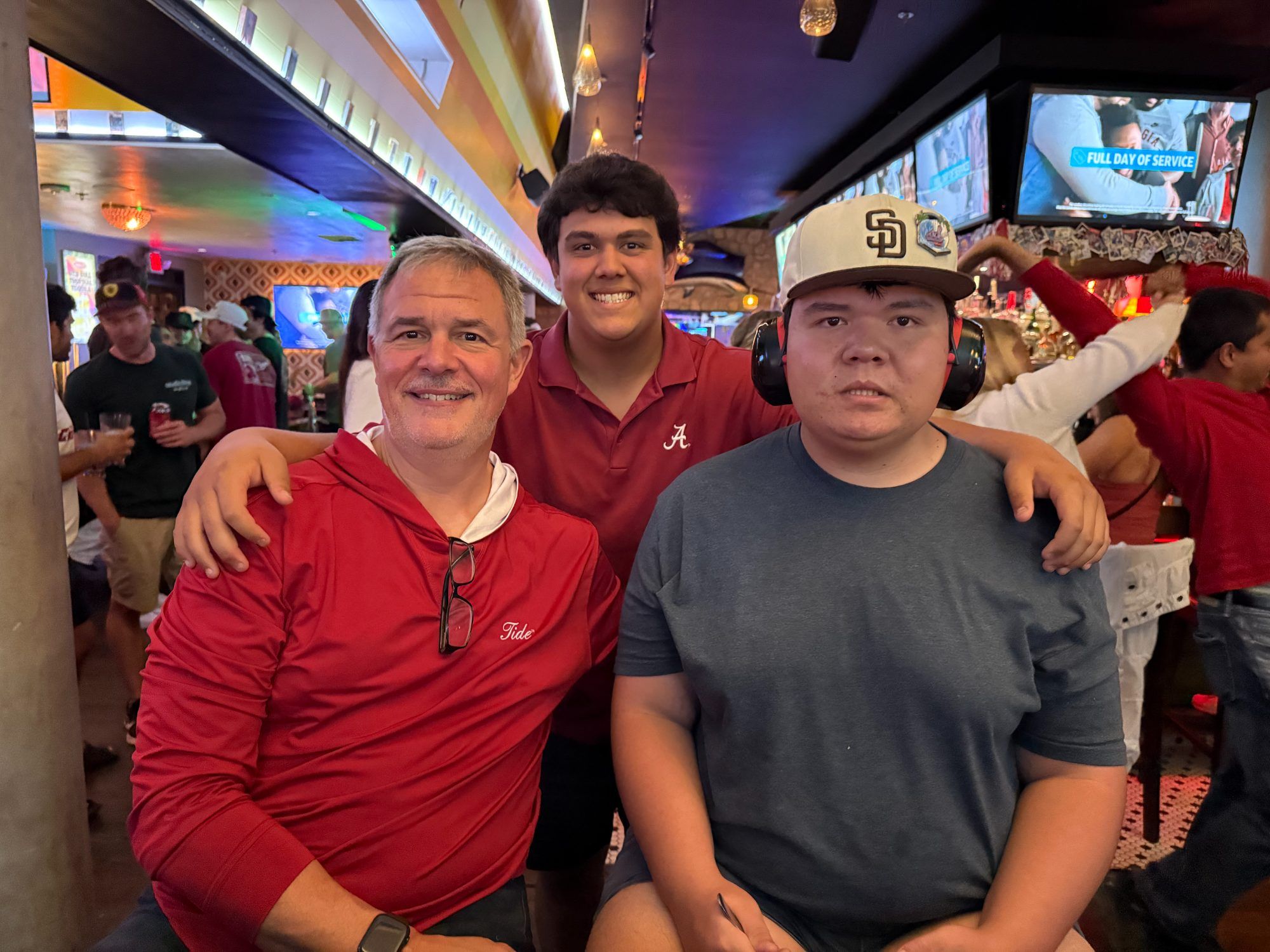 San Diego Bama Fans watch party photo from the 2025 season