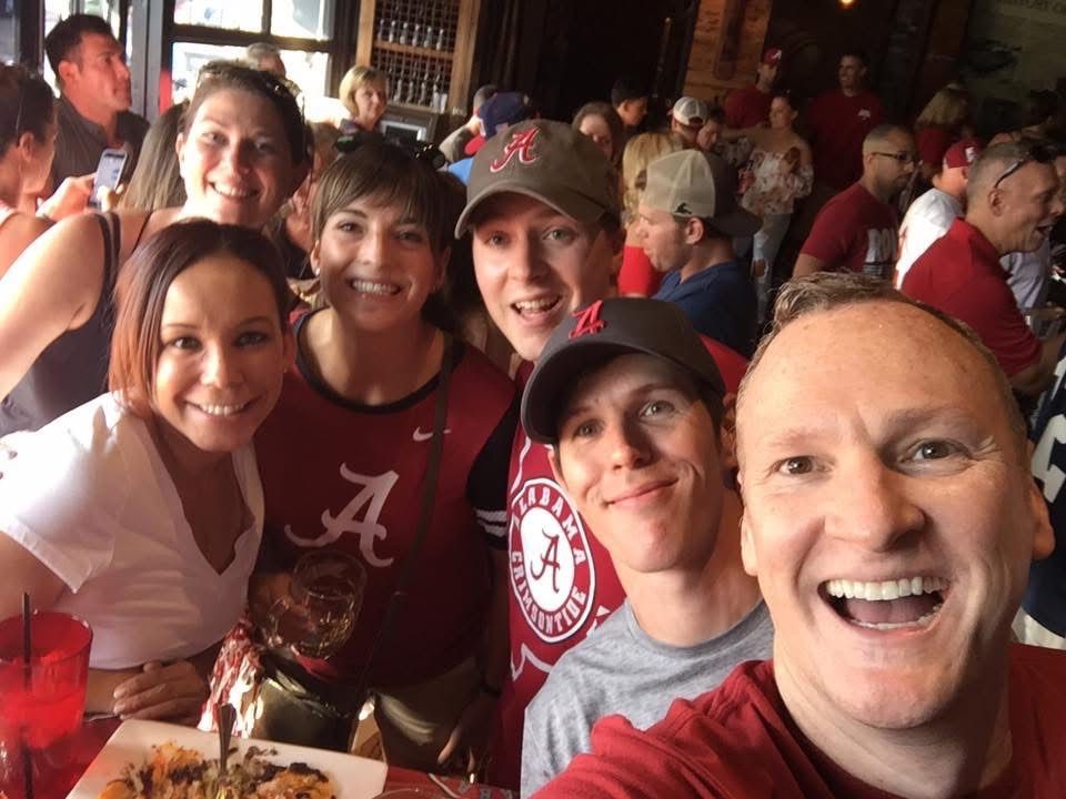 San Diego Bama Fans watch party photo from the 2023 season