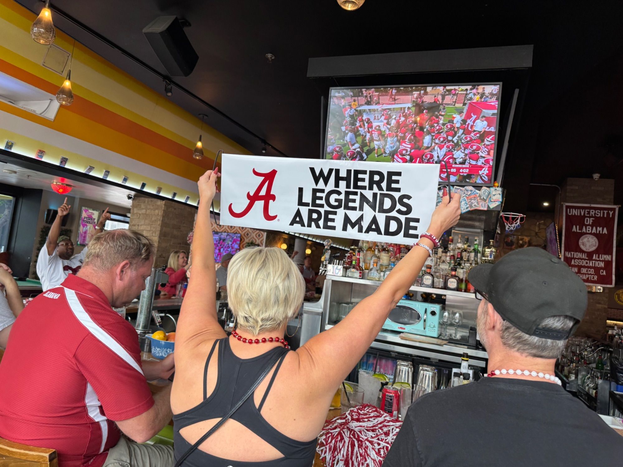 San Diego Bama Fans watch party photo from Alabama vs East Carolina