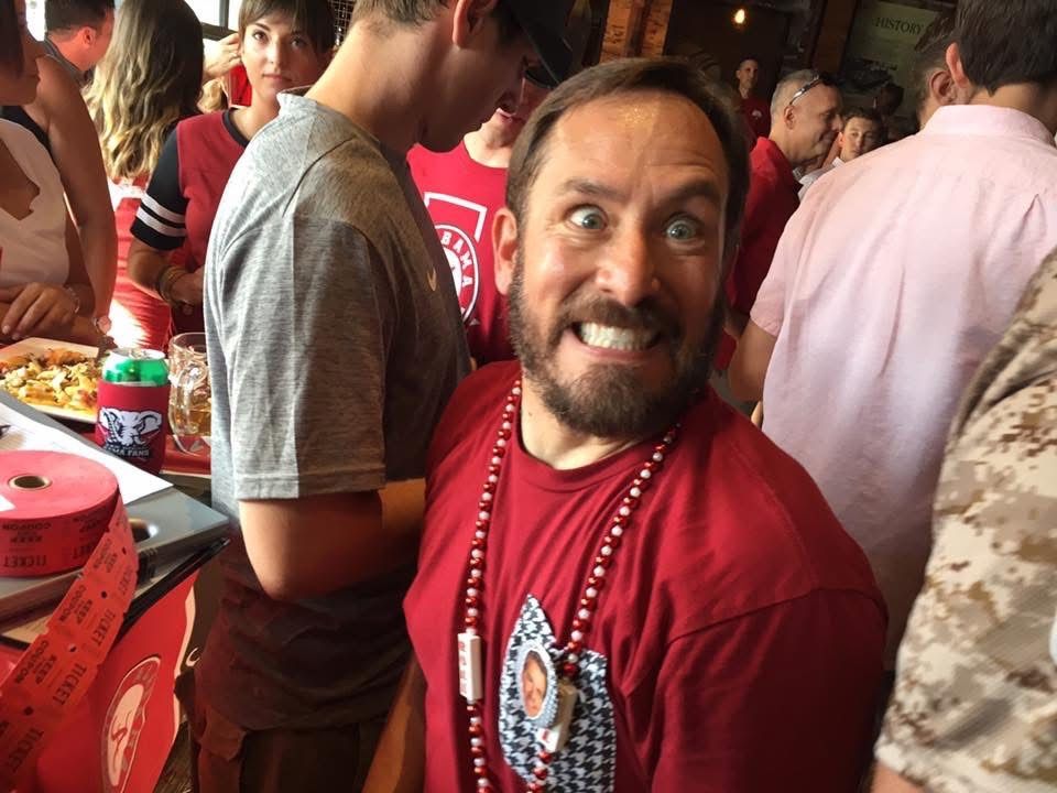 San Diego Bama Fans watch party photo from the 2023 season