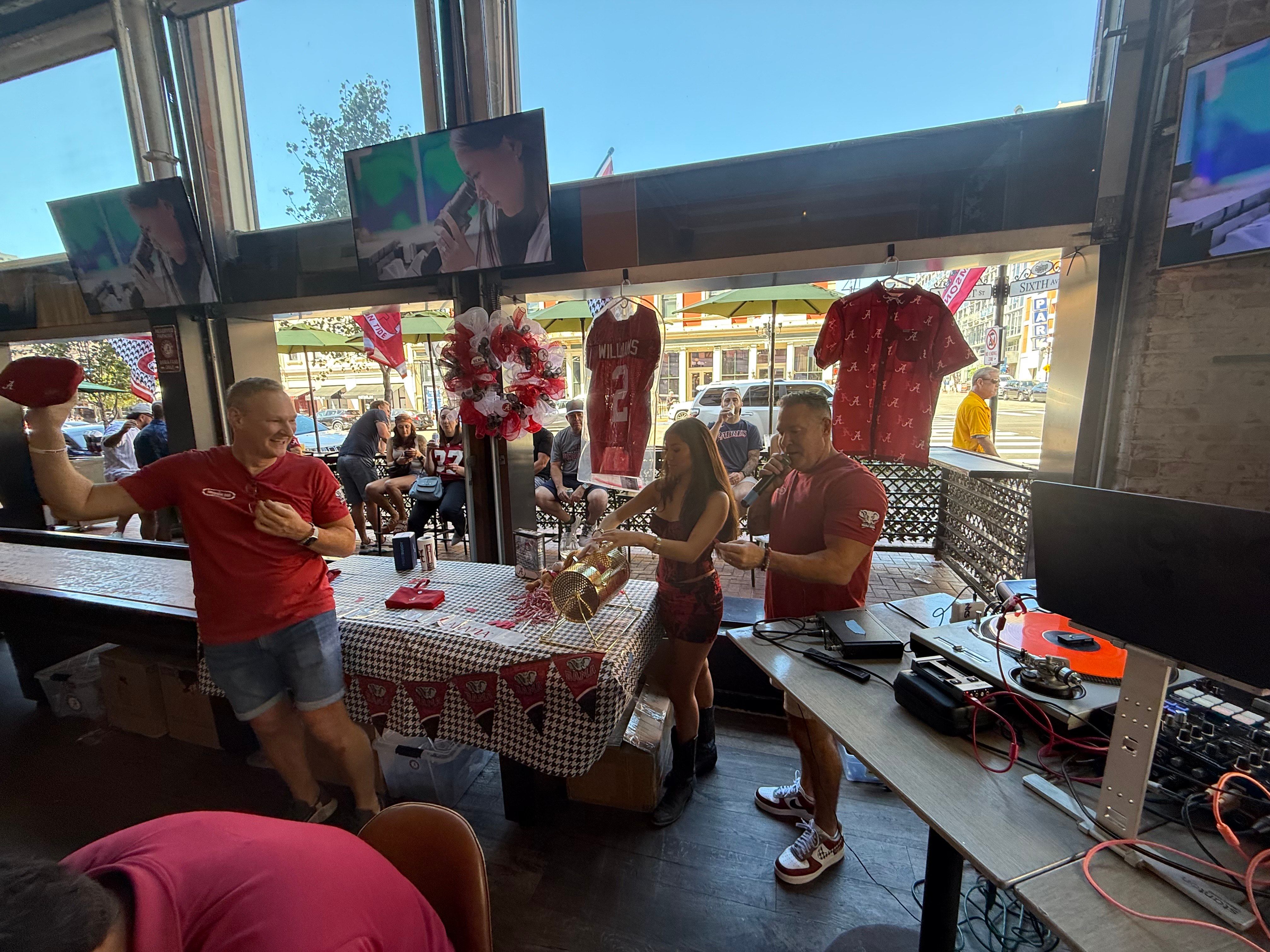 San Diego Bama Fans watch party photo from the 2025 season