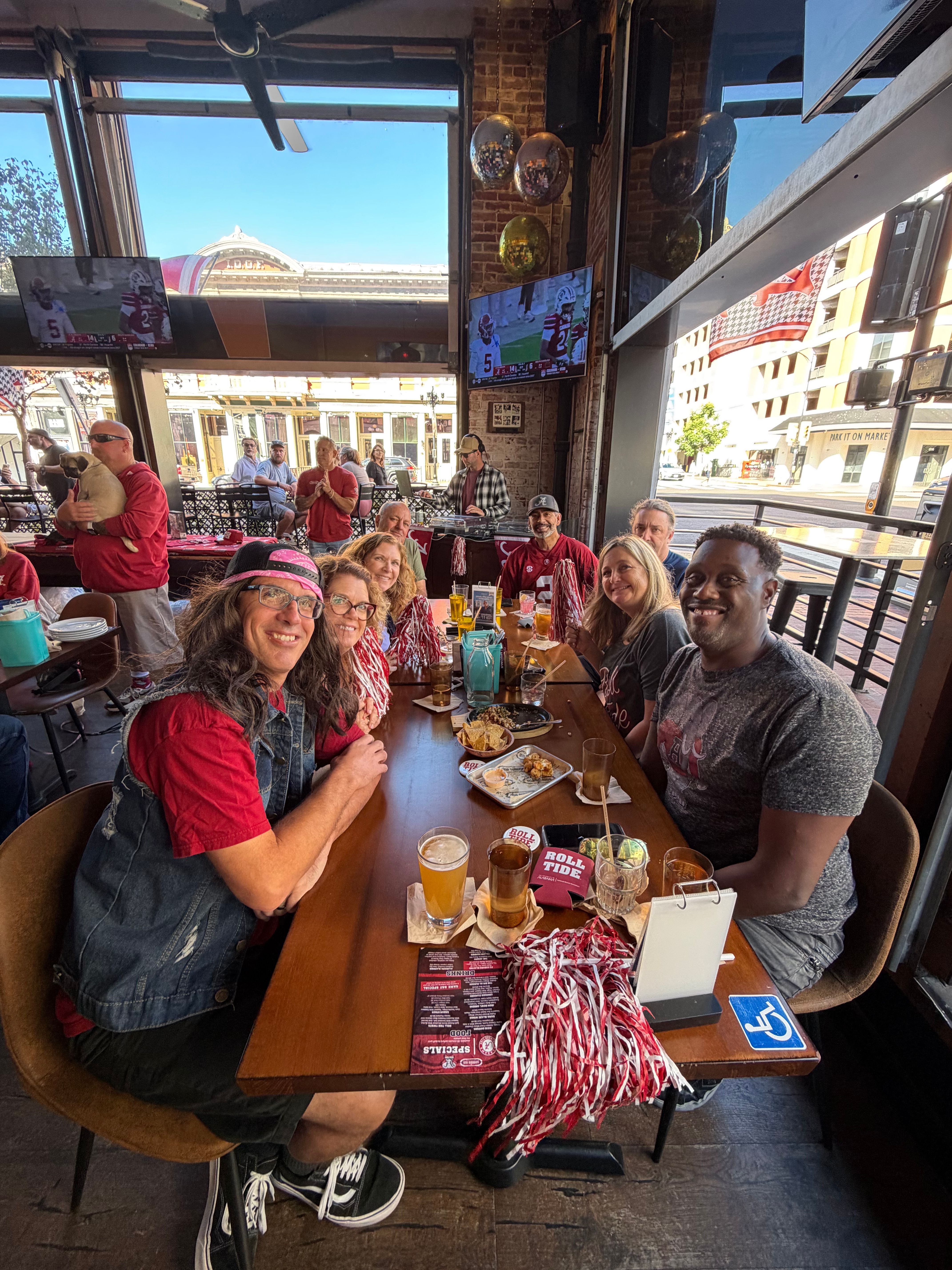 San Diego Bama Fans watch party photo from the 2025 season