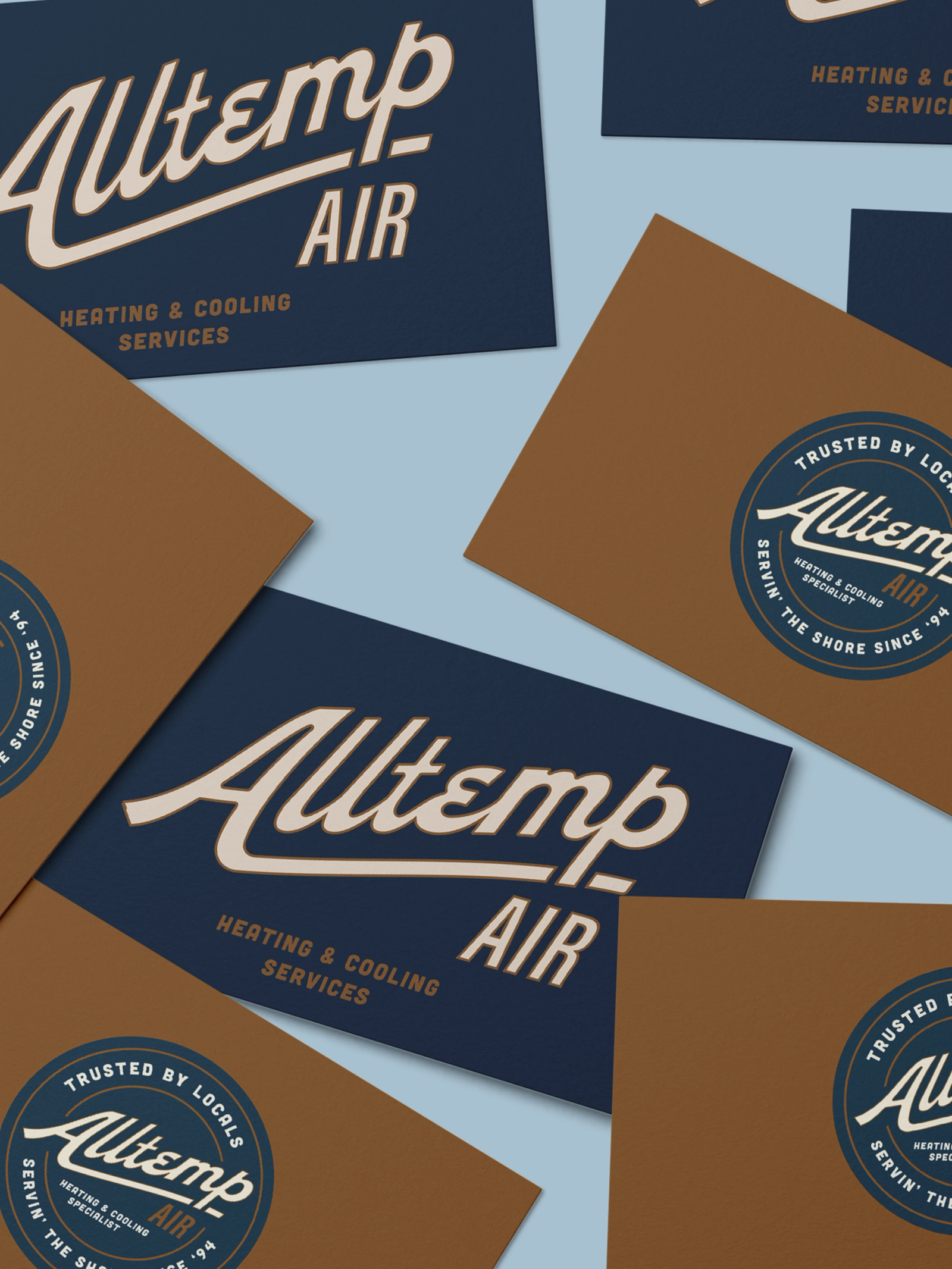 Alltemp business cards