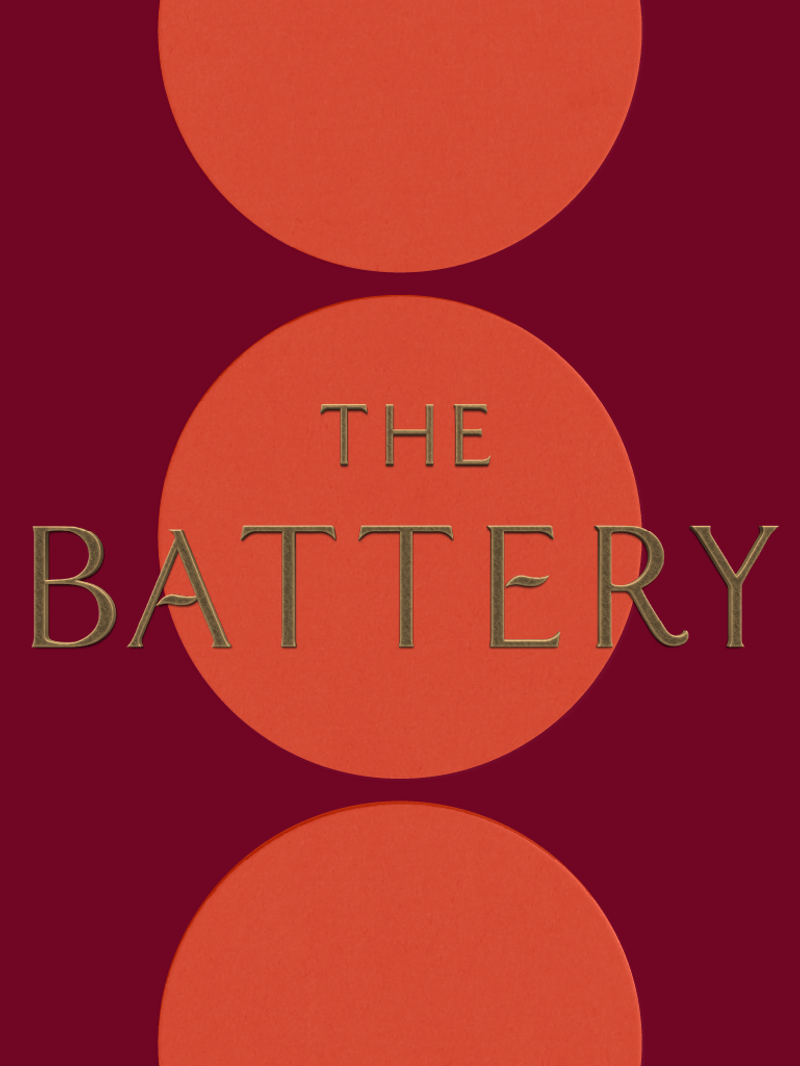 The Battery logo mockup