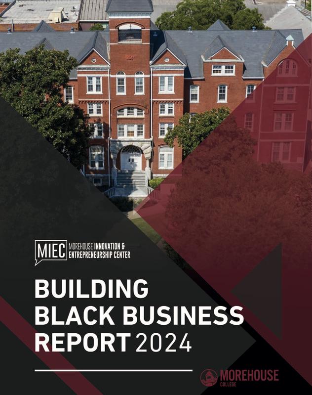 Cover of the Building Black Business Report 2024.