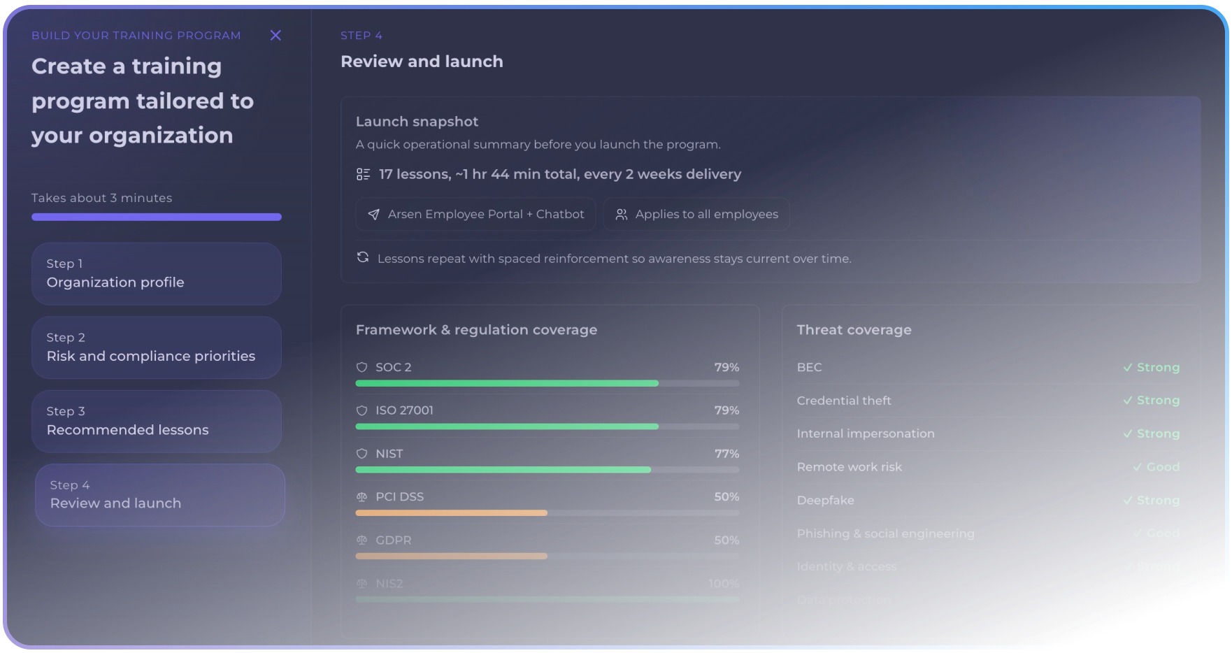 Arsen CSAT Program Builder