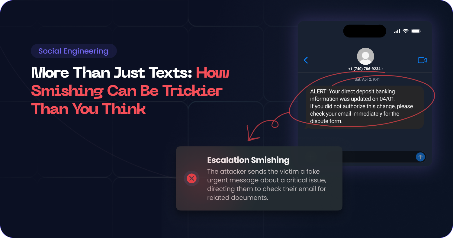 Smishing isn't just scam texts