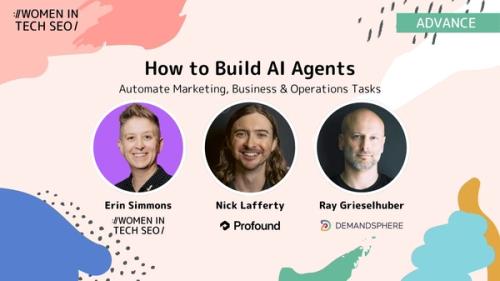 How to Build AI Agents for Marketing & Business Automation | Women in Tech SEO