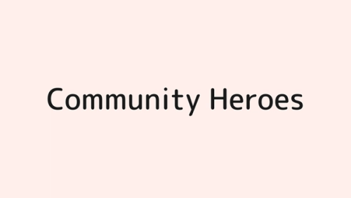 WTS Community Heroes