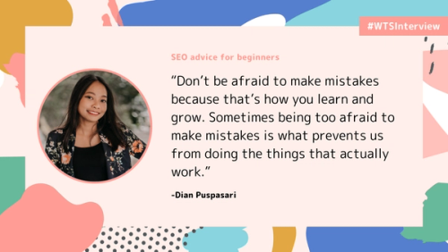 Interviewing Dian Puspasari | Women in Tech SEO