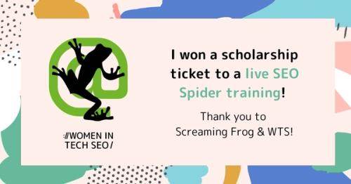 Community-Powered Training: Screaming Frog WTSPartner Initiative | Women in Tech SEO