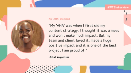 Interviewing Ritah Augustine