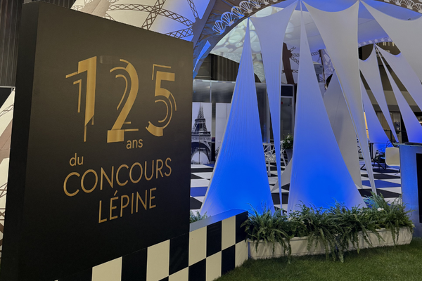Panneau de la 125ème édition du Concours Lépine International 2026