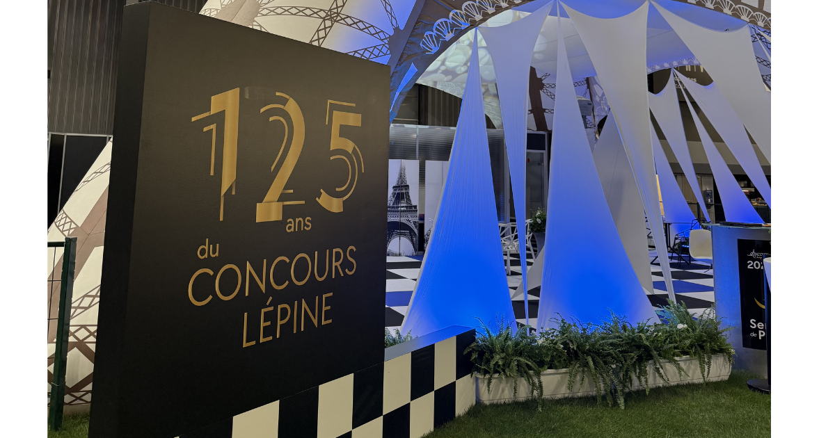 Panneau de la 125ème édition du Concours Lépine International 2026