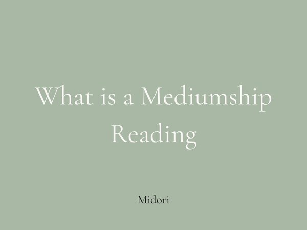 What is a mediumship reading