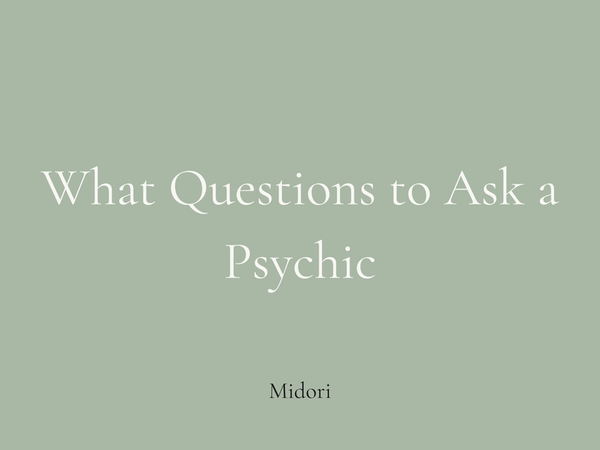 What questions can you ask a psychic