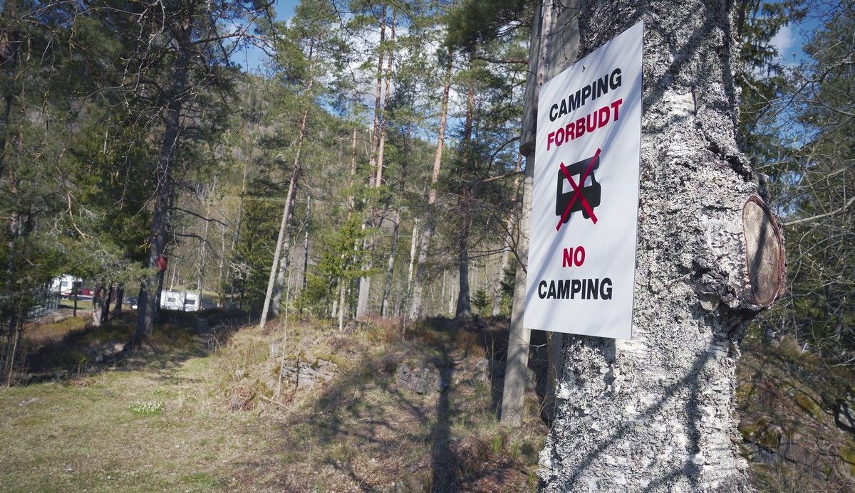 Fricamping betyr ikke helt fri camping