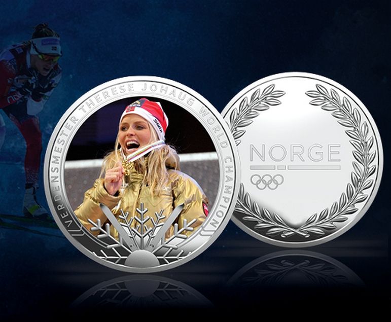 Få gratis Therese Johaug-medalje