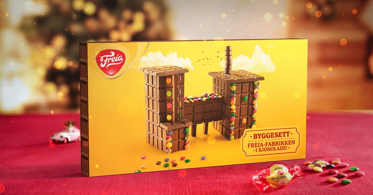 Vinn Freia-fabrikken i sjokolade - 1x vinner hver dag frem mot jul