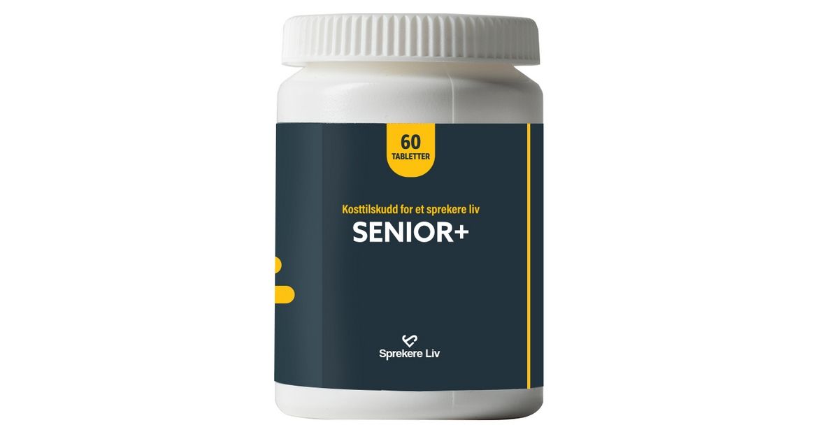 Prøv Senior+ i 30 dager til halv pris