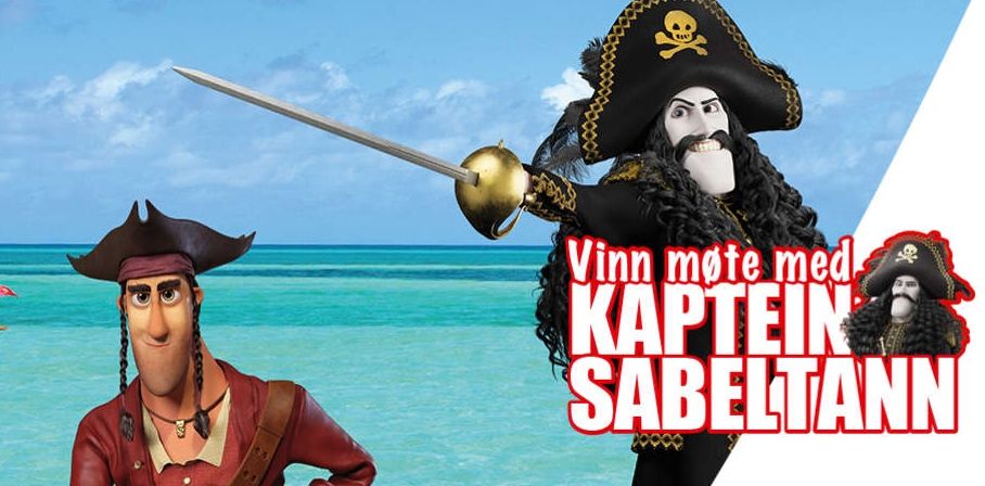Har du noen hjemme som er begeistrede Kaptein Sabeltann-fans? I denne konkurransen hos Spar kan du vinne inntil fem billetter til showet - på første rad - og til og med møte sjørøveren etterpå! Det kåres to vinnere allerede 25. august!