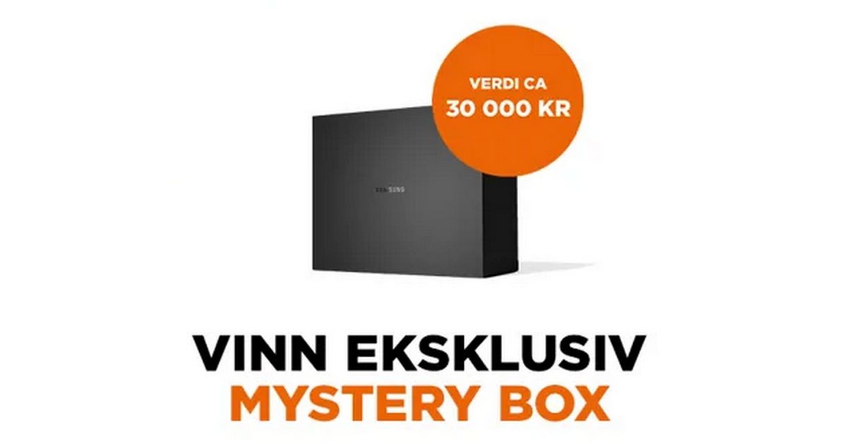 Vinn Samsung Mystery Box verdt 30 000 kroner