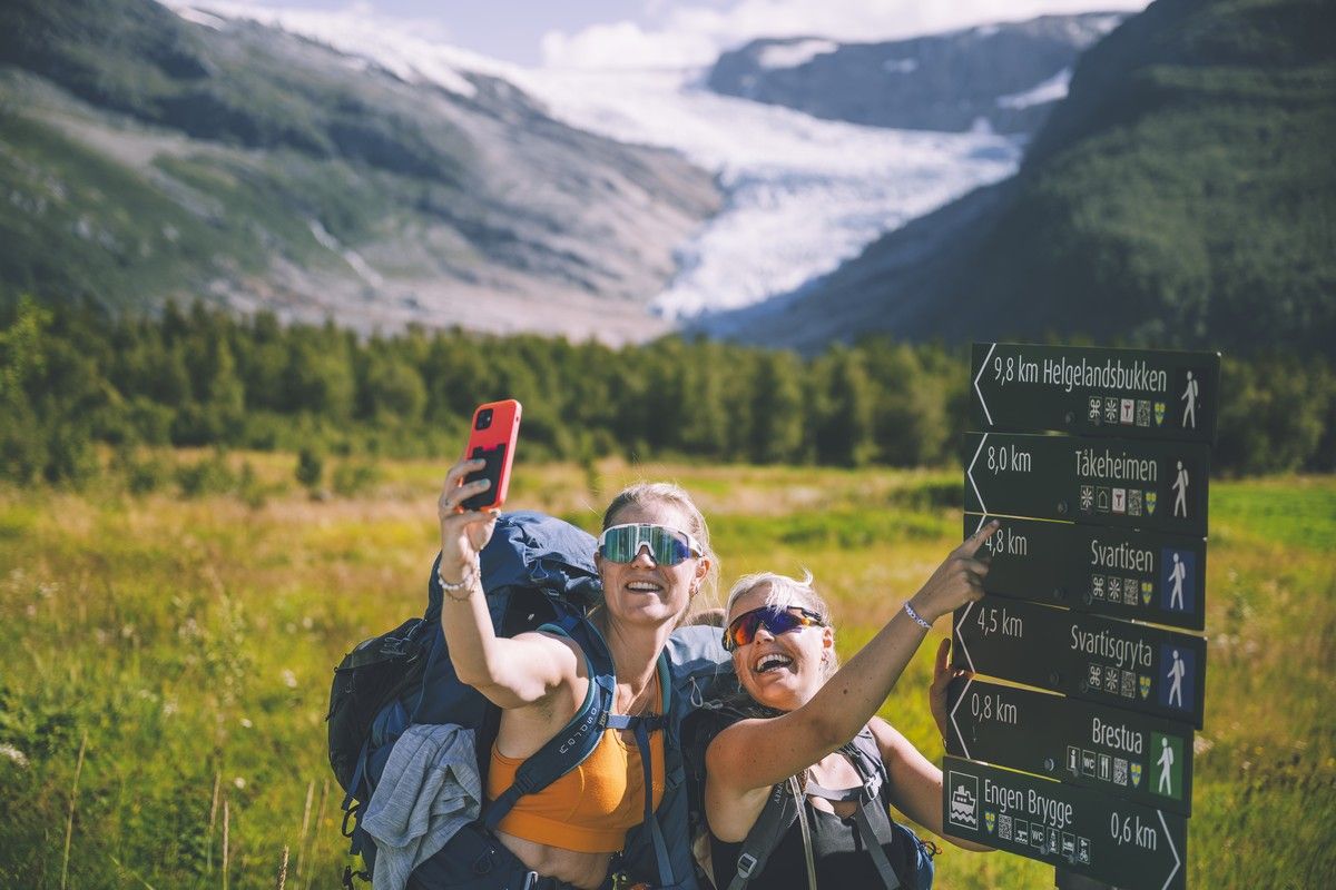 Rekordmange på ferie i Norge