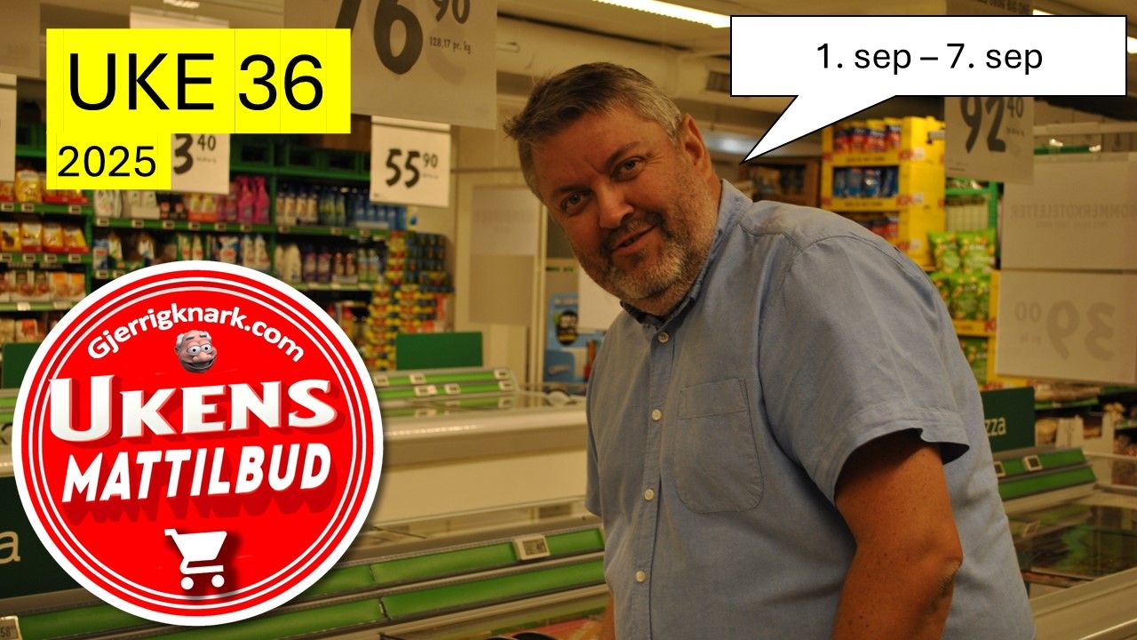Ukas beste tilbud fra mat- og dagligvarekjedene | UKE 36