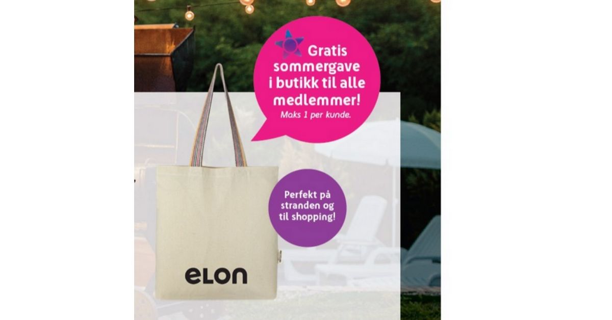 Få helt gratis handlenett- sommergave