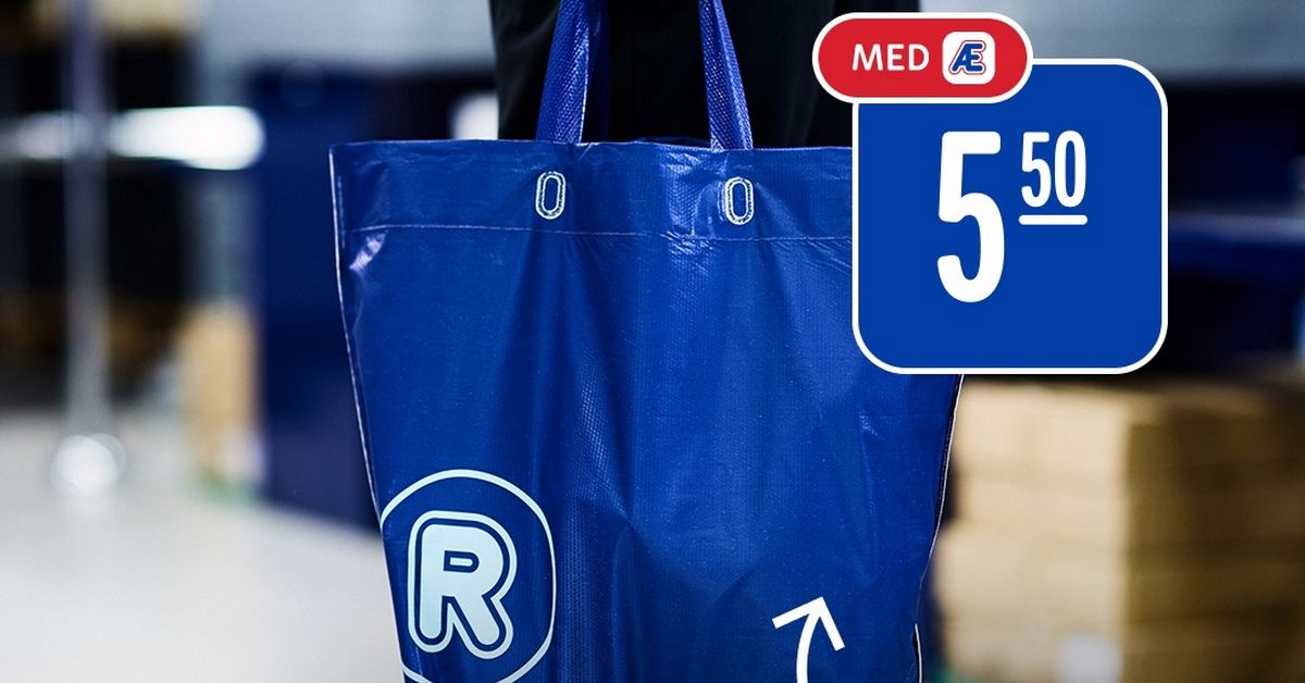 KUN UT UKA: Kjøp gjenbrukspose hos Rema til prisen av en plastpose