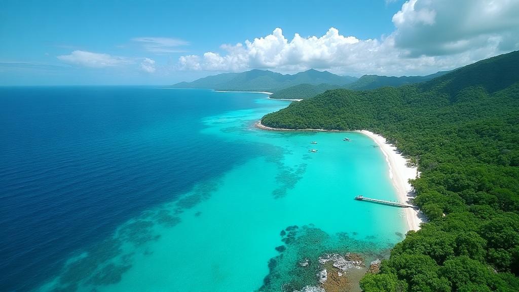 A image of the Okinawa coastline