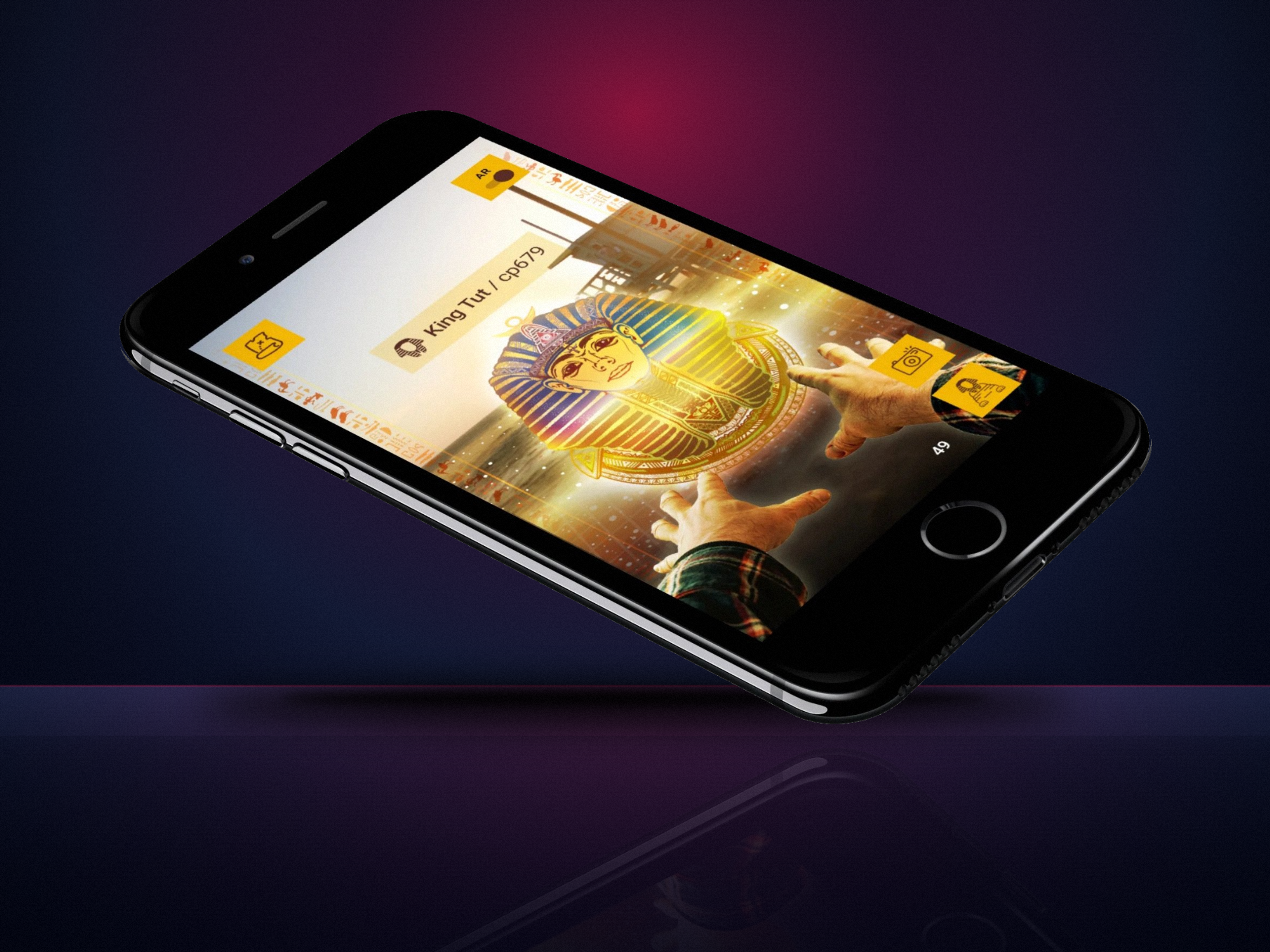Tutankhamun World Tour: AR game concept