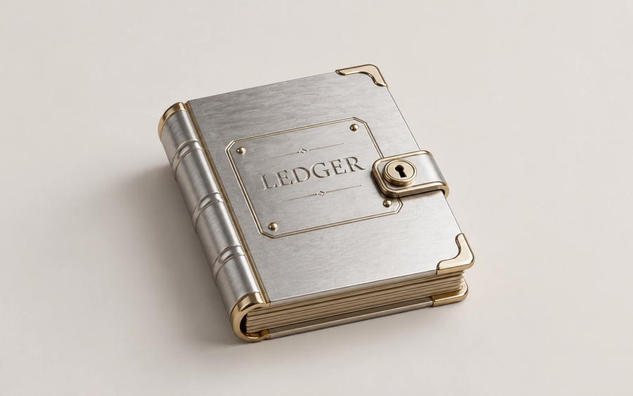 Thumbnail of ledger book