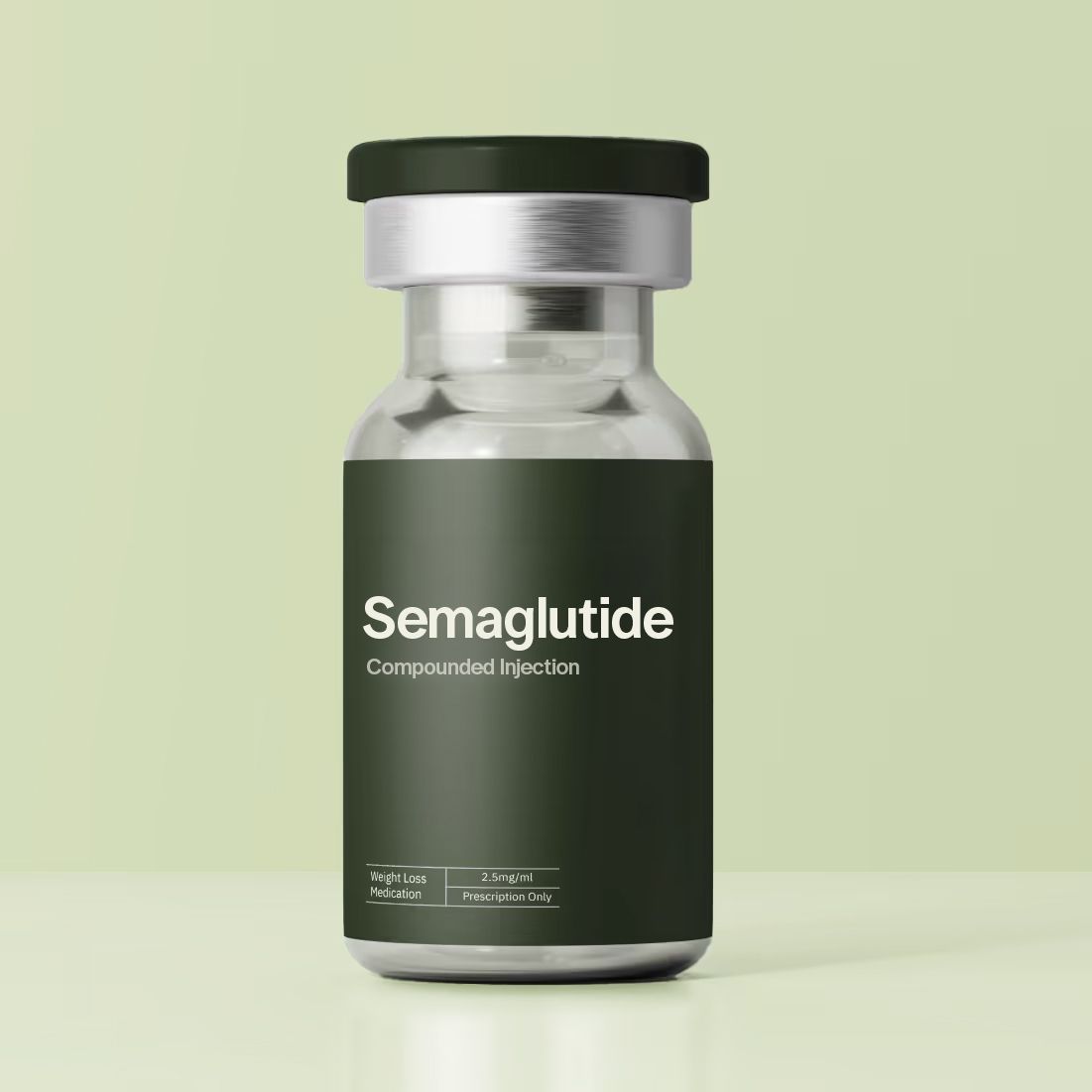 Compounded Semaglutide injection vial