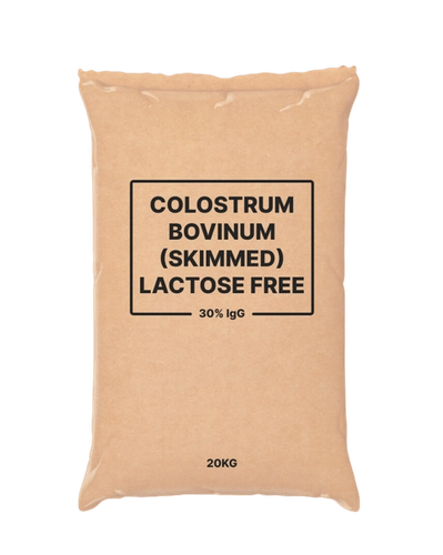 COLOSTRUM BOVINUM (SKIMMED) LACTOSE FREE 30% IgG