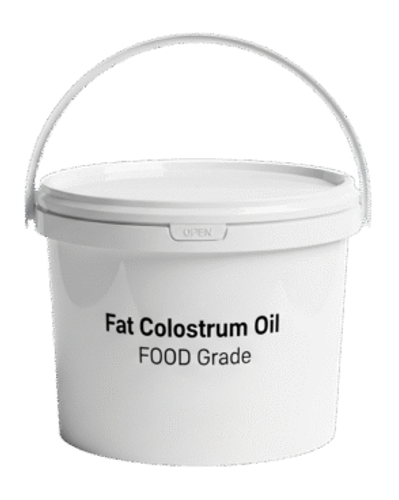 FAT COLOSTRUM OIL FOOD GRADE Produkt pakowany w pojemniki