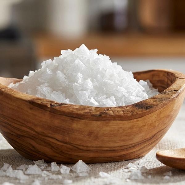flaky sea salt