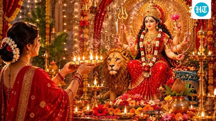 Sharad Navratri 2026 begins October 11 and runs nine nights to Dussehra on October 20