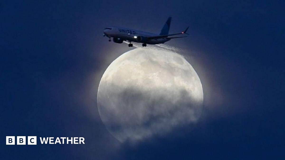 October's Hunter's Moon reached peak illumination early Monday, lighting skies worldwide