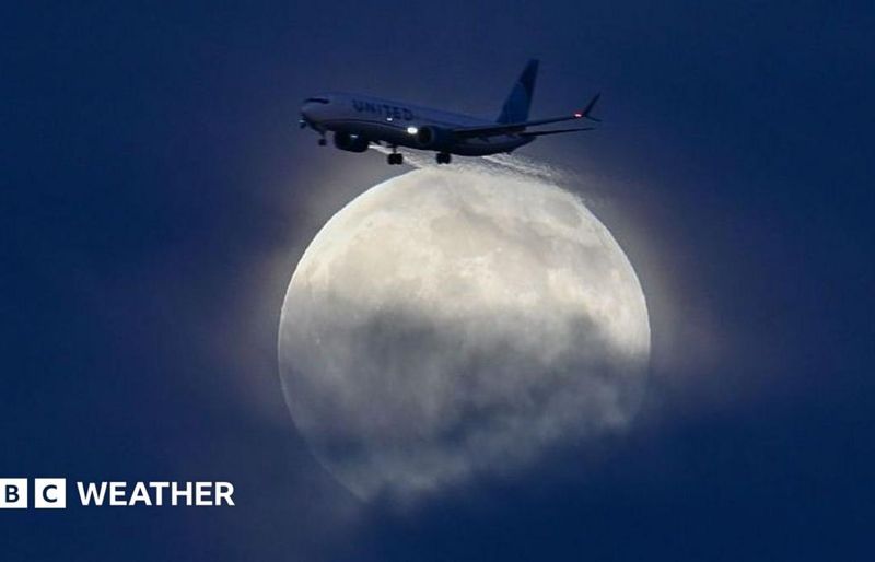 October's Hunter's Moon reached peak illumination early Monday, lighting skies worldwide